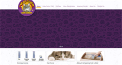 Desktop Screenshot of amazingcatlitter.com